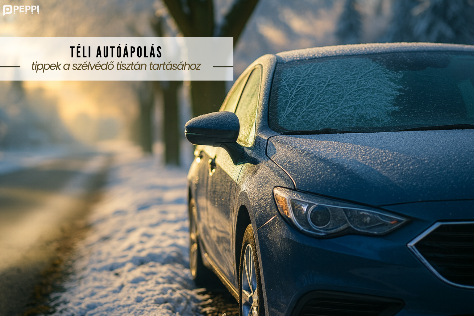 Téli autóápolás mesterfokon – tippek a szélvédő tisztán tartásához