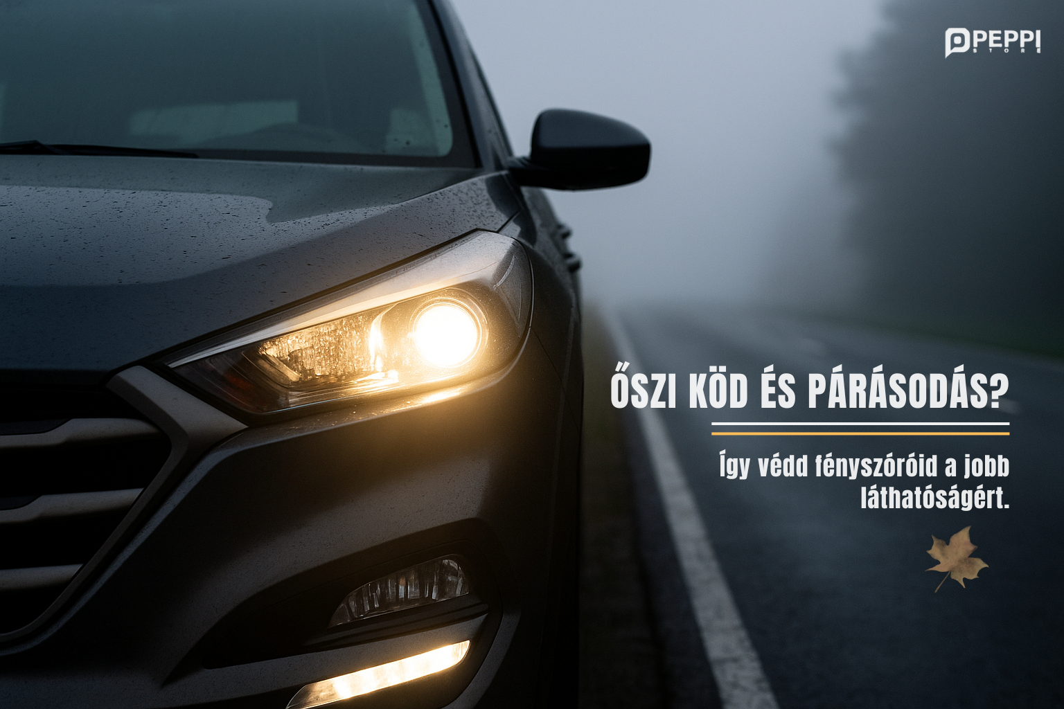 Őszi köd és párásodás? - Így védd fényszóróid a jobb láthatóságért!