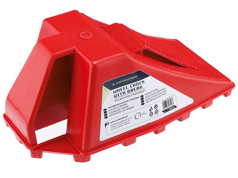 Műanyag kerékbilincs fékkel – kép 2