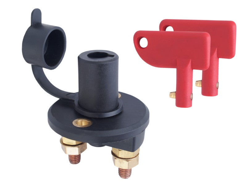 Akkumulátor kapcsoló, 12/24V, max 300A