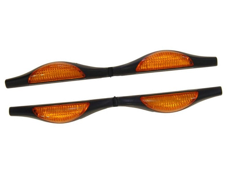 Ajtó lökhárítók narancssárga fényvisszaverők 2 db