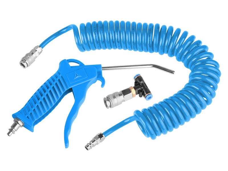 Légfúvó pisztoly készlet, univerzális 4x6 mm, 10 atm