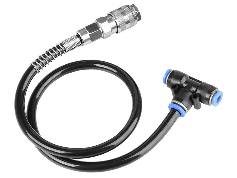 Pneumatikus ti-szűkítő 12 mm / 6 mm / 6 mm tömlővel, 10 atm