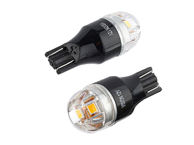 Izzó VISION WY16W T15 1224V 5x 2835 SMD Lumileds nem poláris CANBUS narancssárga 2 db – kép 2