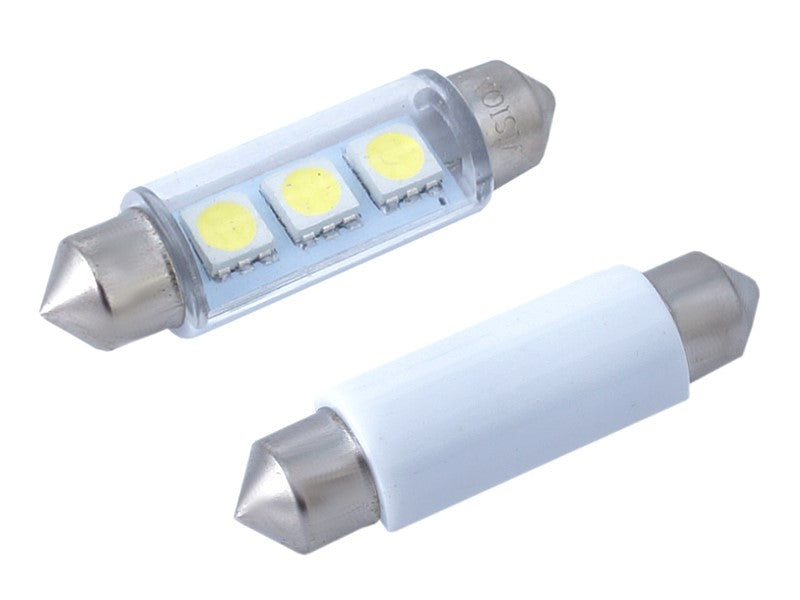 Izzó VISION Festoon SV85 41mm 12V 3x 5050 SMD LED fehér 1 db – kép 2