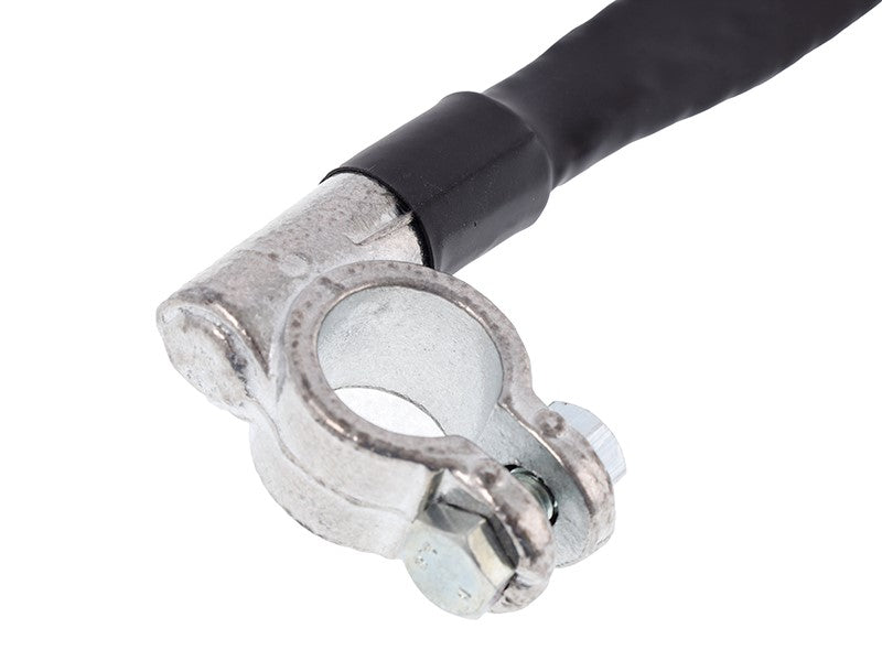 Földelő fonott 400mm 24 es átmérőjű bilinccsel M10 es lyuk negatív – kép 2