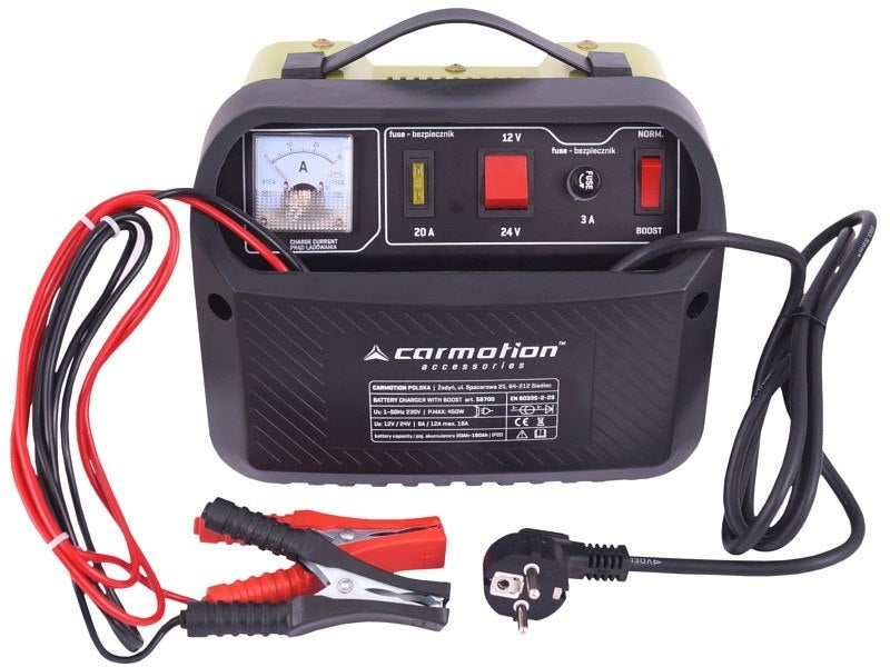 Egyenirányító gyorstöltési funkcióval 1224V 16A 12A 8A – kép 2