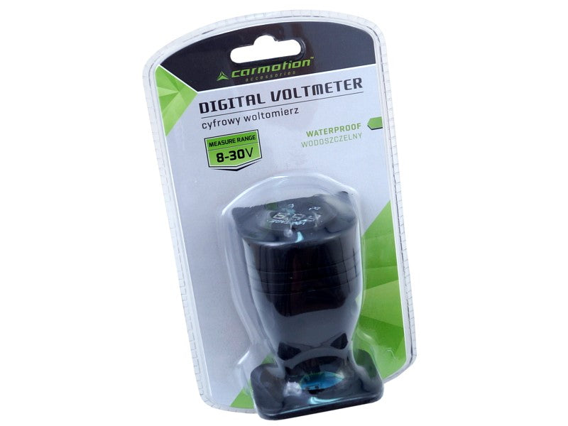 Digitális feszültségmérő 8 30V beépített vízálló – kép 2