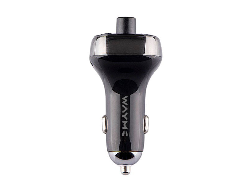 WAYME FM adó 1224V USB C PD vel QC40  Auto ID voltmérő és HandsFree – kép 2