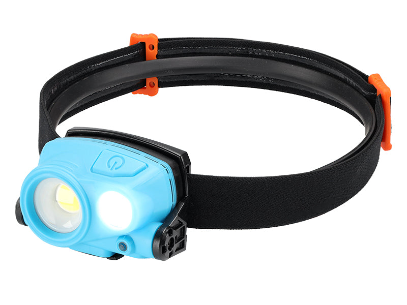 Újratölthető fejlámpa 3W COB LED 400 lm 2W SMD LED 200 lm – kép 2