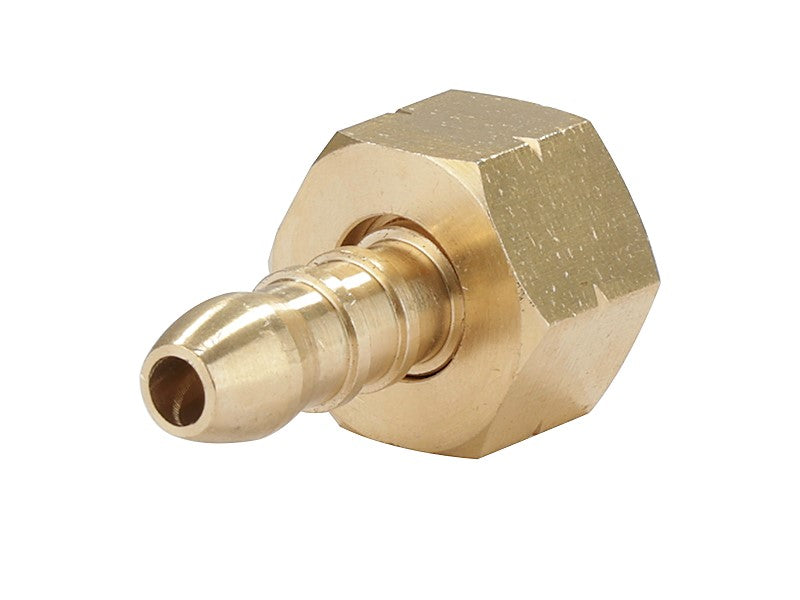 Gáztömlő vége belső menetes 38 L 9 10 mm es tömlőcsonkkal sárgarézből – kép 2