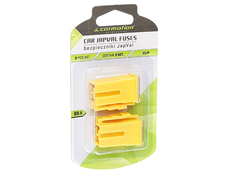 JAPVAL CLIP biztosítékok, 65A, 2 db