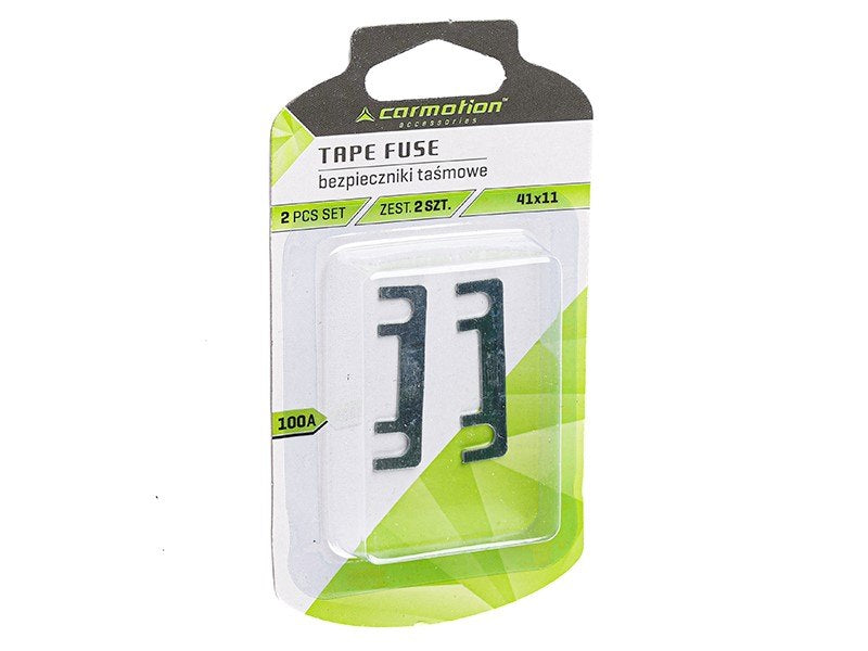 Szalagos biztosíték 41x11 mm, 100A, 2 db