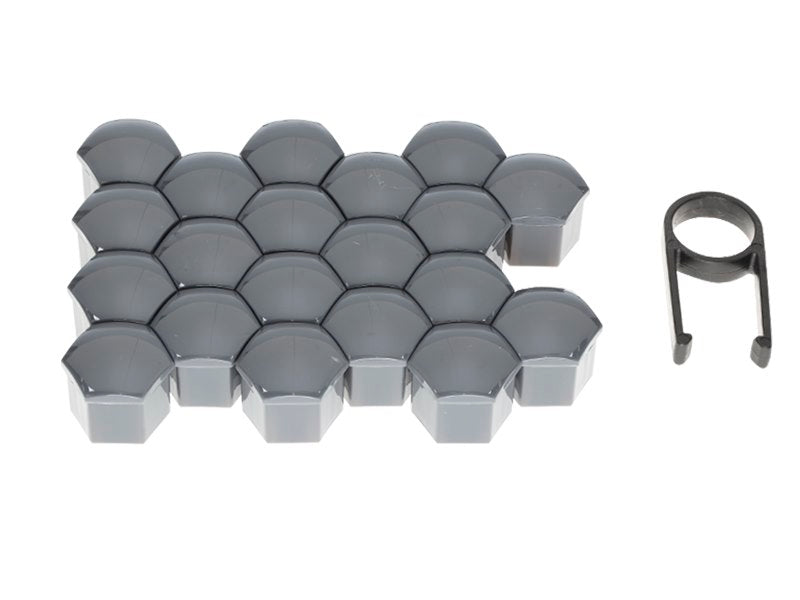 17 mm-es csavarhüvelyek, grafit, 20 db