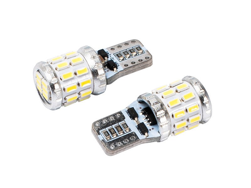 Izzó VISION W5W T10 1224V 24x 3030 SMD LED CANBUS fehér 2db – kép 2