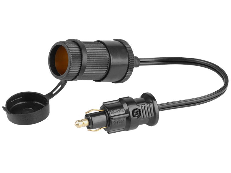 Kábeladapter DIN dugóval és EURO aljzattal