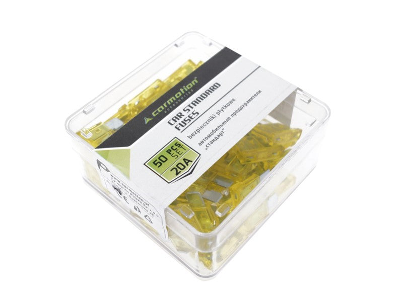 UNI 20A pengés biztosíték, 50 db