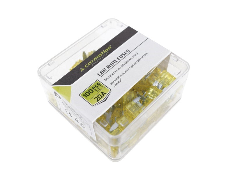 MINI 20A biztosíték, 100 db