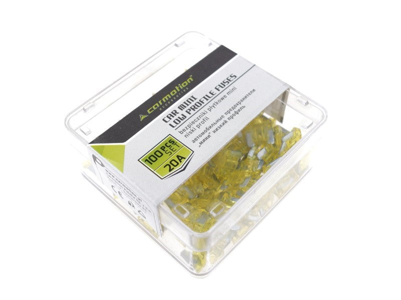 MINI LOW PROFILE 20A biztosítók, 100 db