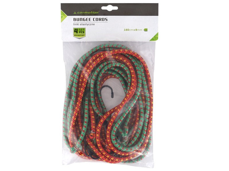 Rugalmas kötél 8 mm x 180cm 4 db kampóval – kép 2