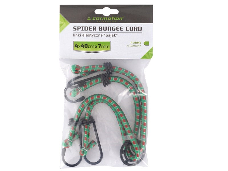 Rugalmas kötelek 4 karos 7mm x 40cm poggyász rögzítéséhez – kép 2