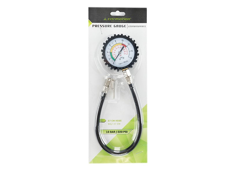 Nyomásmérő 15 BAR gumitömlővel – kép 2