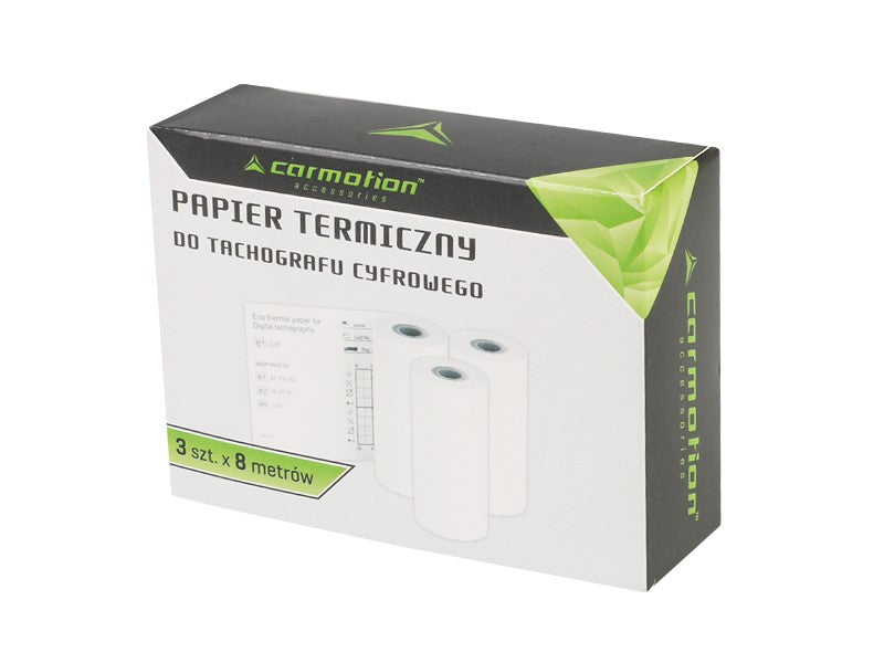 Digitális tachográf papír 3 tekercs 8 m 35704 – kép 2