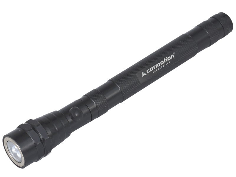 Mágneses szedőszerszám hajlékony hegyű és 3 LED-es zseblámpával