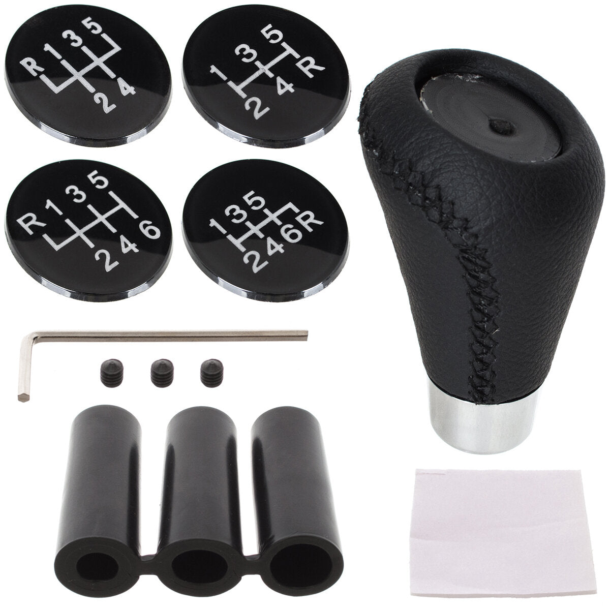 Univerzális váltógomb 5 és 6 sebességes - Fekete