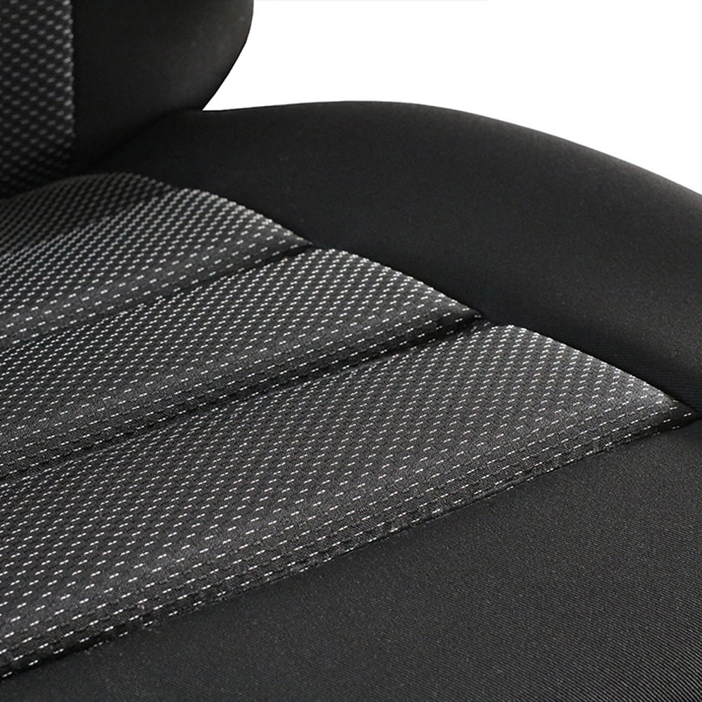 Ergonomikus dombornyomott üléshuzat Fekete VIP