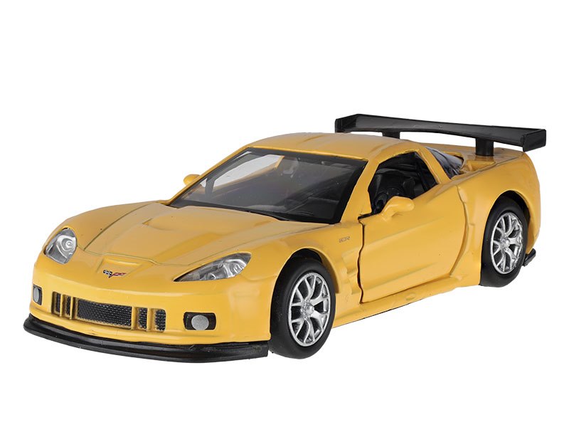 1:32 es modell RMZ Chevrolet Corvette C6 R sárga – kép 2