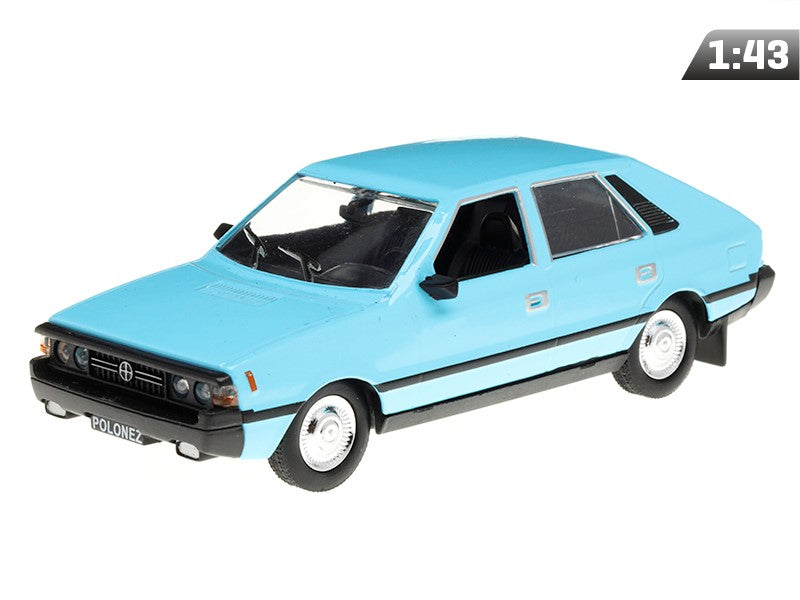 1:43-as modell, FSO POLONEZ PRL, kék színű