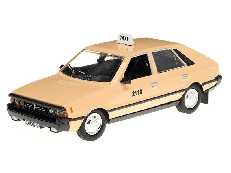 1:43 as modell FSO POLONEZ TAXI PRL bézs színű – kép 2