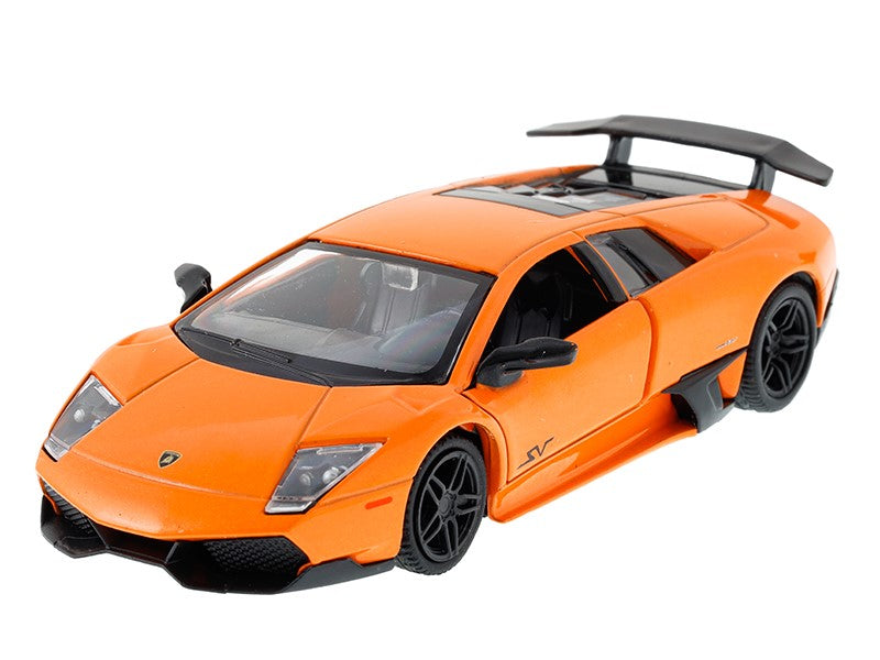 1:32 es modell RMZ Lamborghini Murcielago LP670 4 SV narancssárga – kép 2