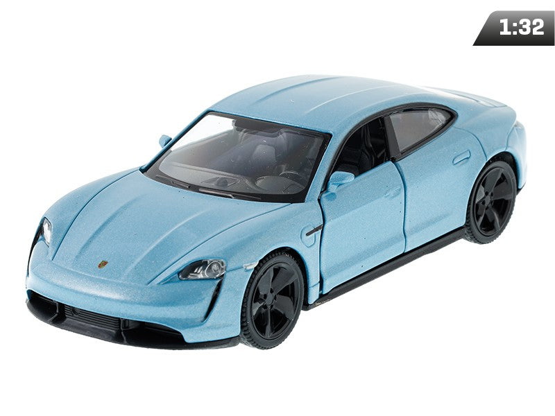 1:32-es modell, RMZ Porsche Taycan Turbo S, 2020, kék