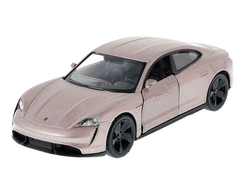 1:32 es modell RMZ Porsche Taycan Turbo S 2020 rózsaszín rózsaszín – kép 2