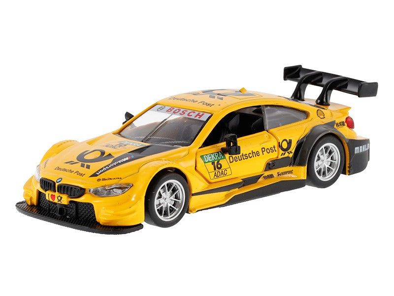 1:44 BMW M4 DTM sárga modell – kép 2