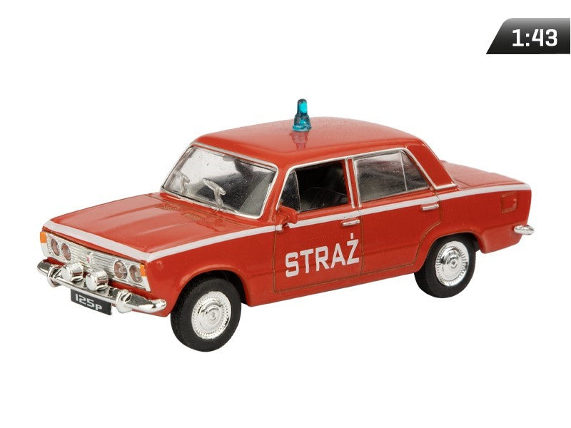 1:43-as modell, Fiat 125p Guard, piros