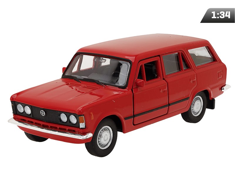 1:34-es modell, Fiat 125P Kombi, piros