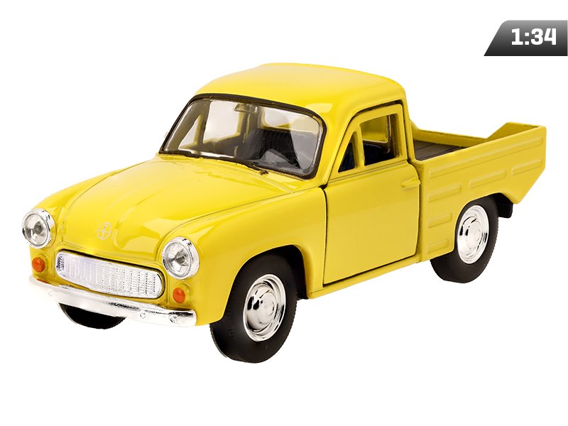 1:34-es modell, FSO Syrena R20, sárga színű