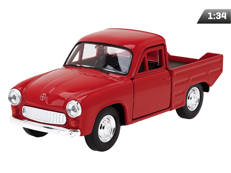 1:34-es modell, FSO Syrena R20, piros színű