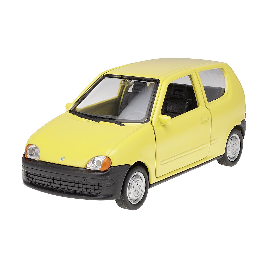 1:34 es modell FIAT Seicento sárga – kép 2