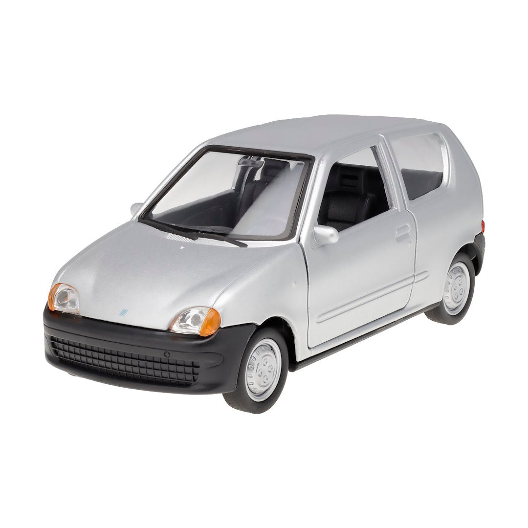 1:34 es modell FIAT Seicento ezüst – kép 2