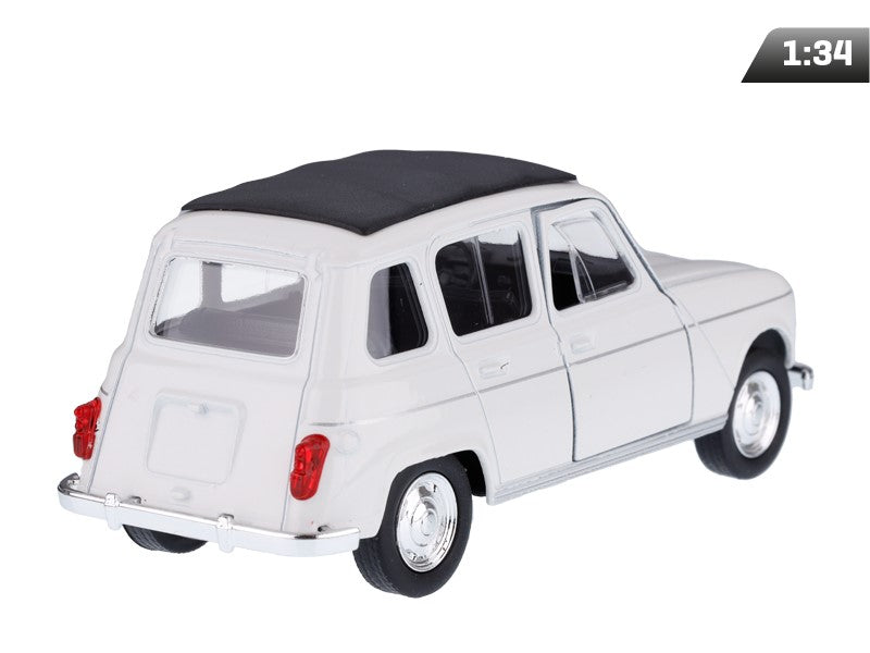 1:34 es modell Renault 4 fehér A880REN4B – kép 2
