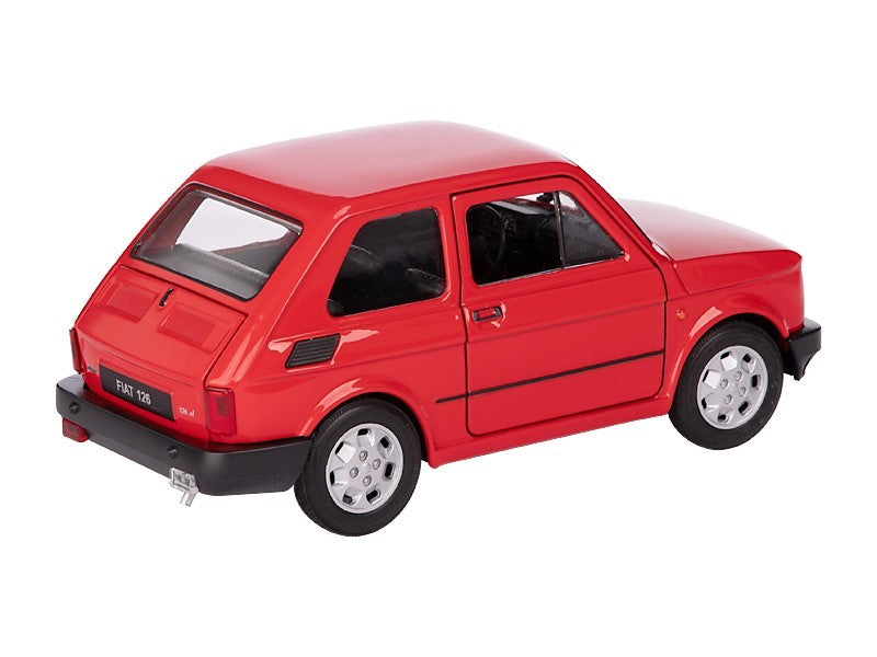 1:21 es modell PRL FIAT 126p piros A066F126C – kép 2
