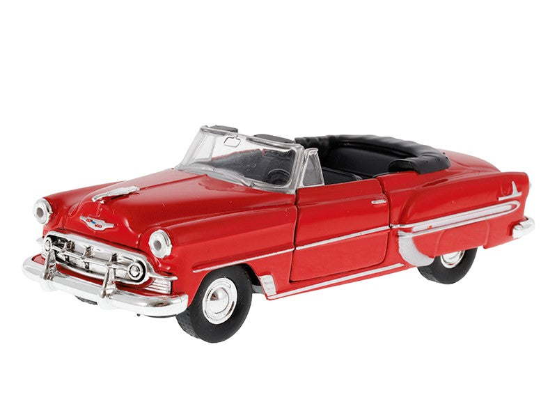 1:34 es modell 1953 Chevrolet Bel Air piros A875CBAC – kép 2