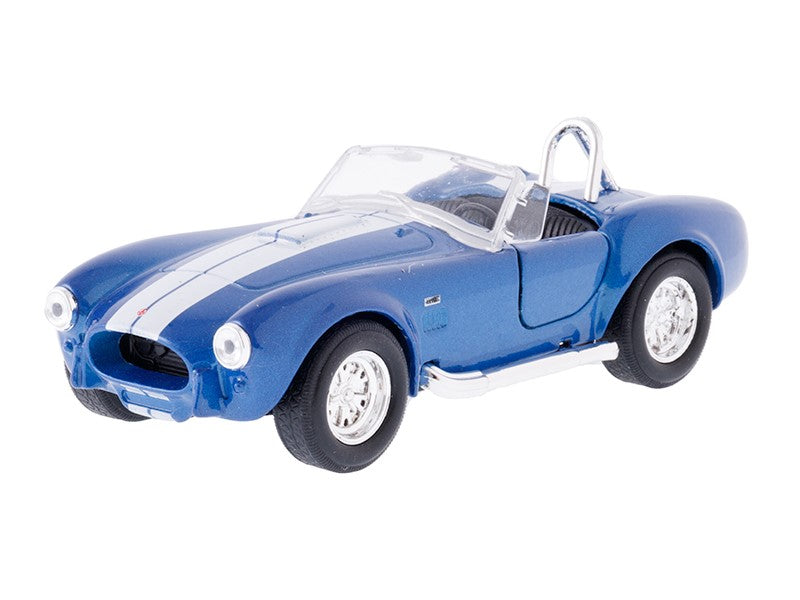 1:34 es modell 1965 Shelby Cobra 427 SC tengerészkék A008751SCG – kép 2