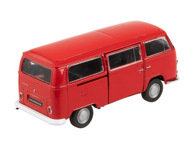 1:34 es modell 1972 VW T2 piros A880VWT2C – kép 2