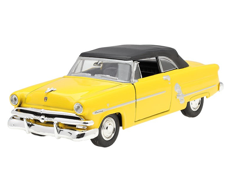 1:34 es modell Ford Crestline Sunliner 1953 sárga színű – kép 2