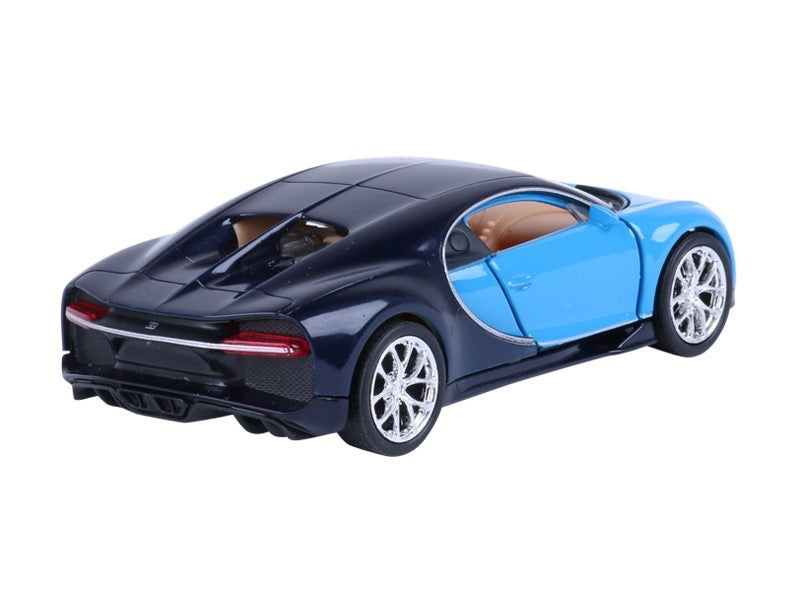 1:34 es modell BUGATTI Chiron tengerészkék A880BCHNG – kép 2
